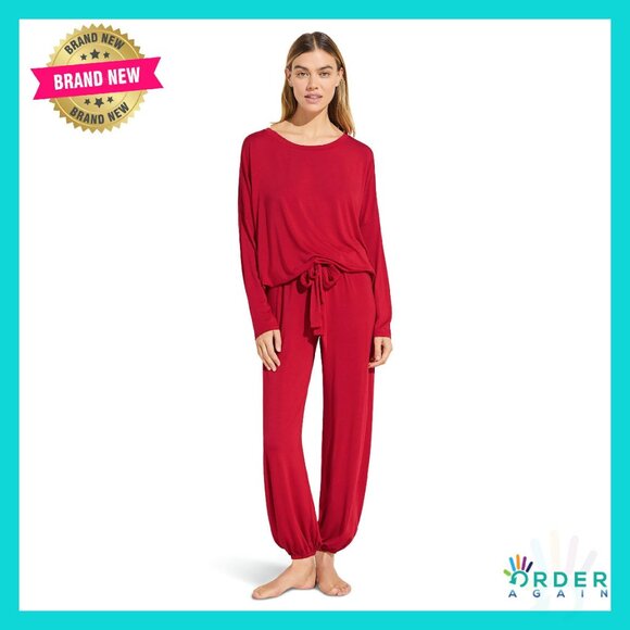 Relaxed Lounge Set Slouchy Pajamas Elegant Minimal Chic Sleepwear